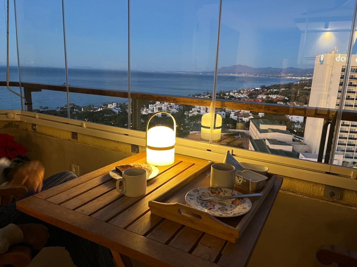 Vistas al Mar Marbella del Este Exterior foto