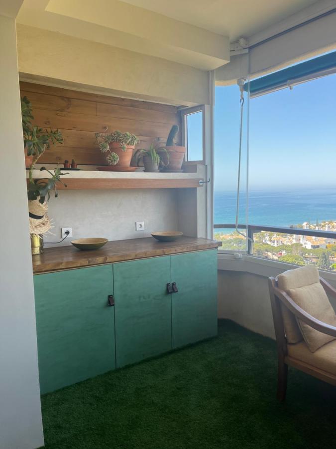 Vistas al Mar Marbella del Este Exterior foto